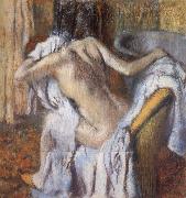Germain Hilaire Edgard Degas After the Bath,Woman Drying Herself Sweden oil painting reproduction